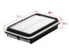 SAKURA  Automotive A-1422 Air Filter